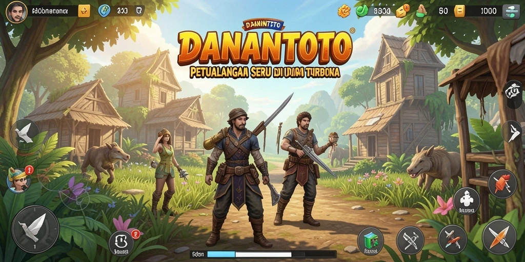 Tampilan gameplay yang menakjubkan dari <strong>DANANTOTO</strong> di dunia terbuka.