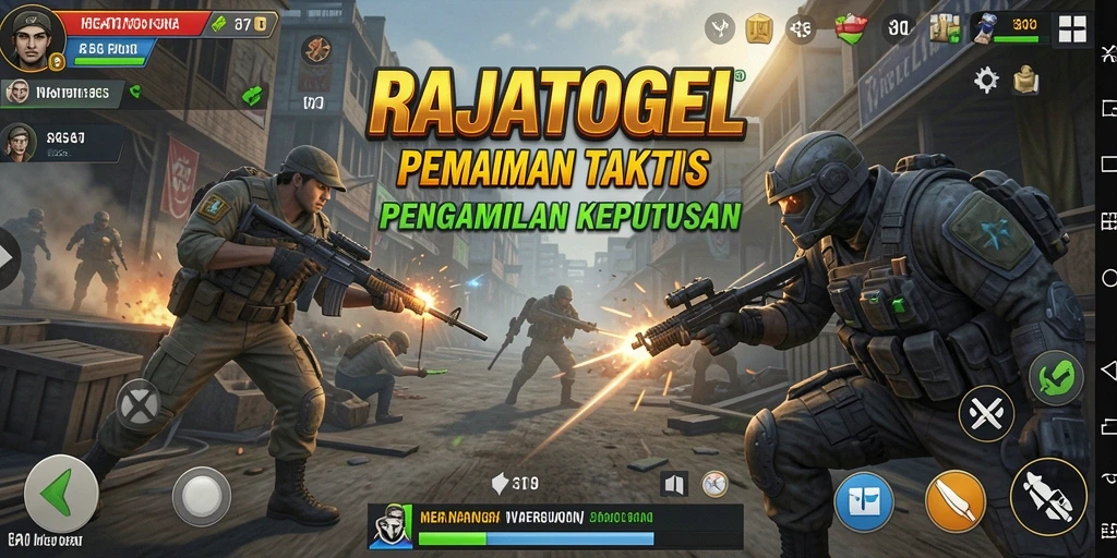 Tampilan menarik gameplay RAJATOGEL dengan keputusan strategis yang mendebarkan.