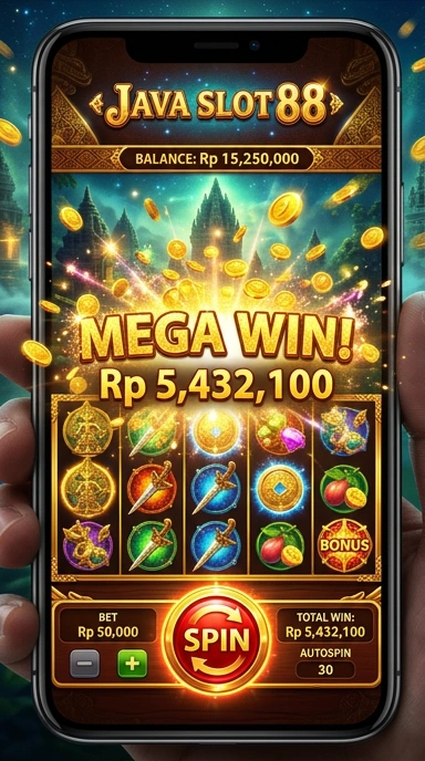 Tampilan aplikasi javaslot88 yang menarik dan fungsional.